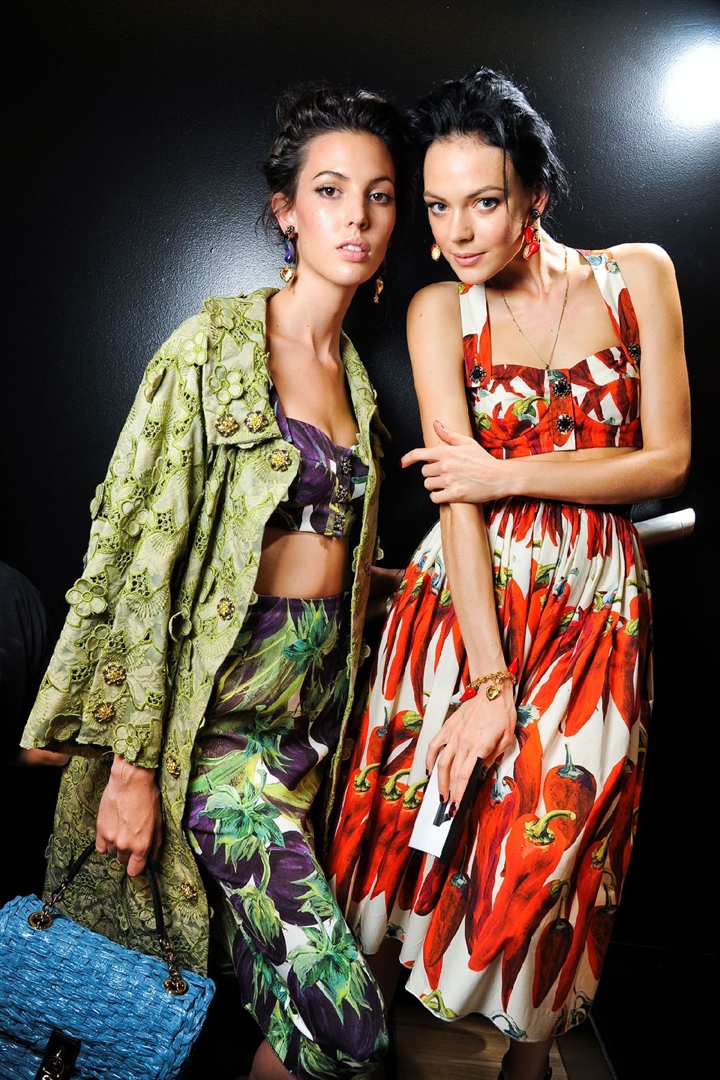 Dolce & Gabbana 2012 İlkbahar/Yaz Çekim Arkası