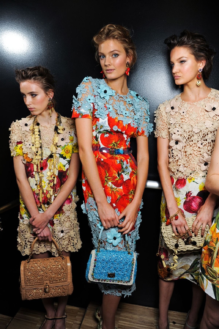 Dolce & Gabbana 2012 İlkbahar/Yaz Çekim Arkası