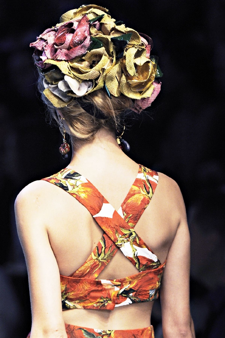 Dolce & Gabbana 2012 İlkbahar/Yaz Detay